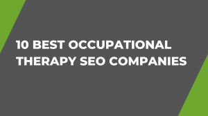 occupational therapy seo companies
