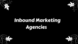 Inbound Marketing Agencies 